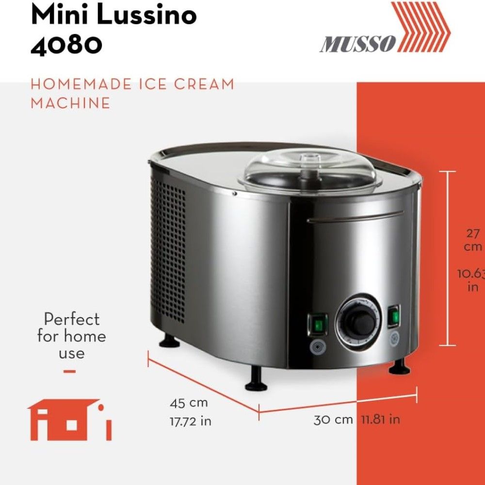 Musso Lussino 1.5Qt. Ice Cream Maker | Lello | Everything Kitchens