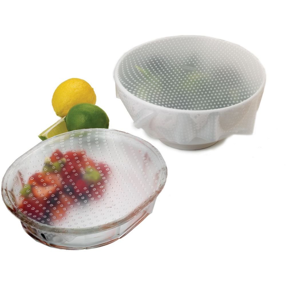 Silicone Covers Bowls Set  Seal Fresh Keeping Bowl Cover