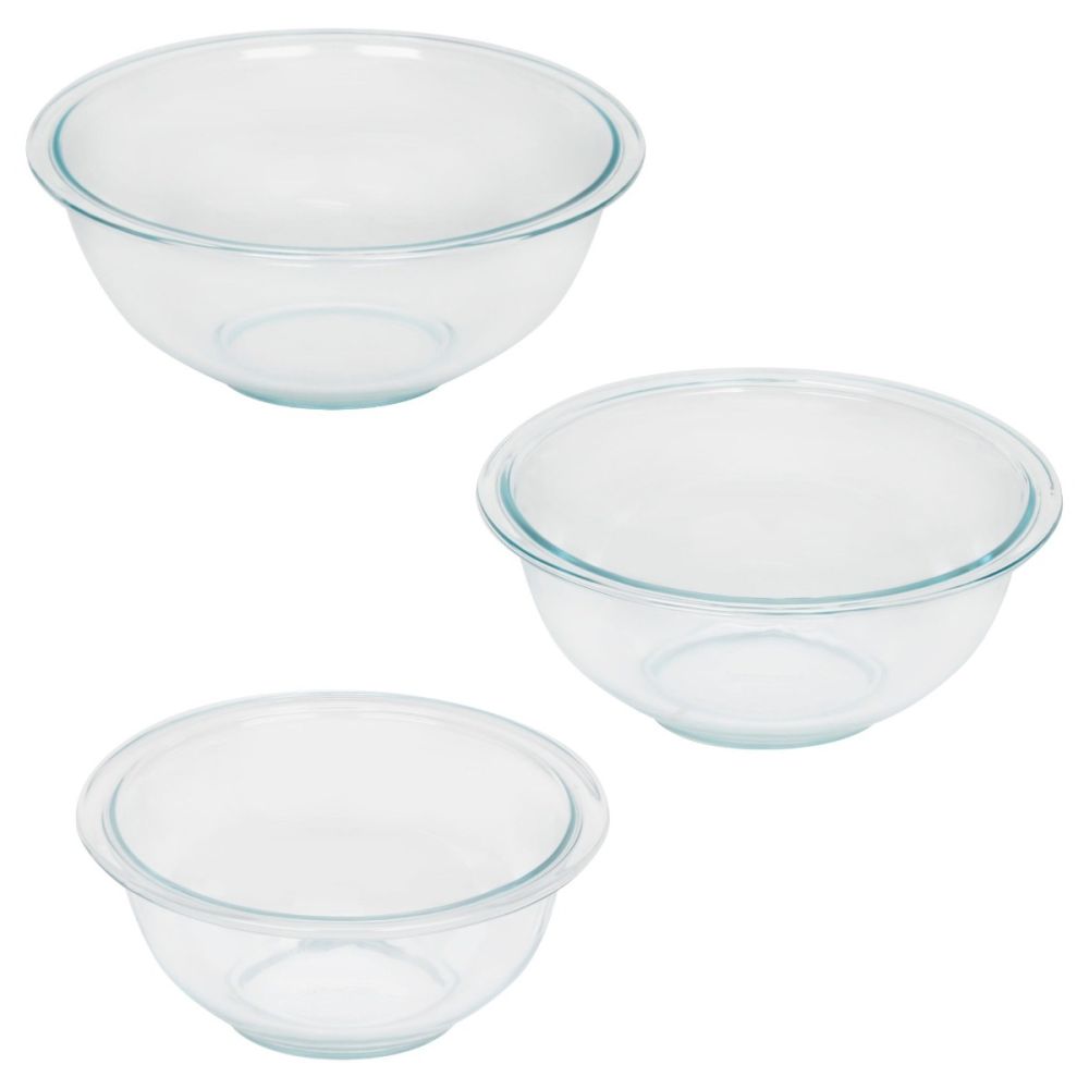 Prepware 3-Piece Mixing Bowl Set Pyrex Everything Kitchens
