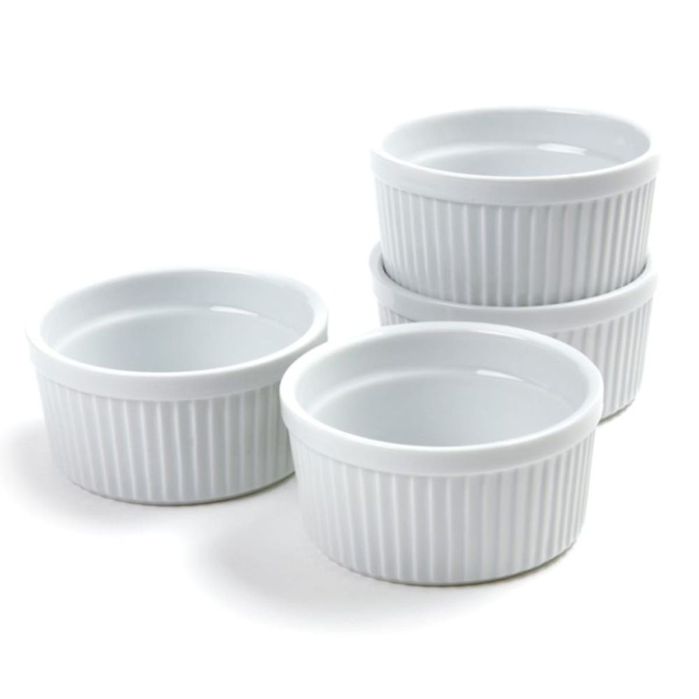 Norpro 8oz Porcelain Ramekins (Set of 4) | Everything Kitchens