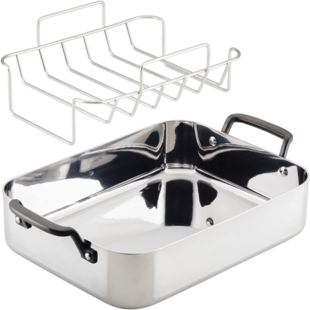 5-Ply Stainless Steel Roasting Pan | KitchenAid | Everything Kitchens