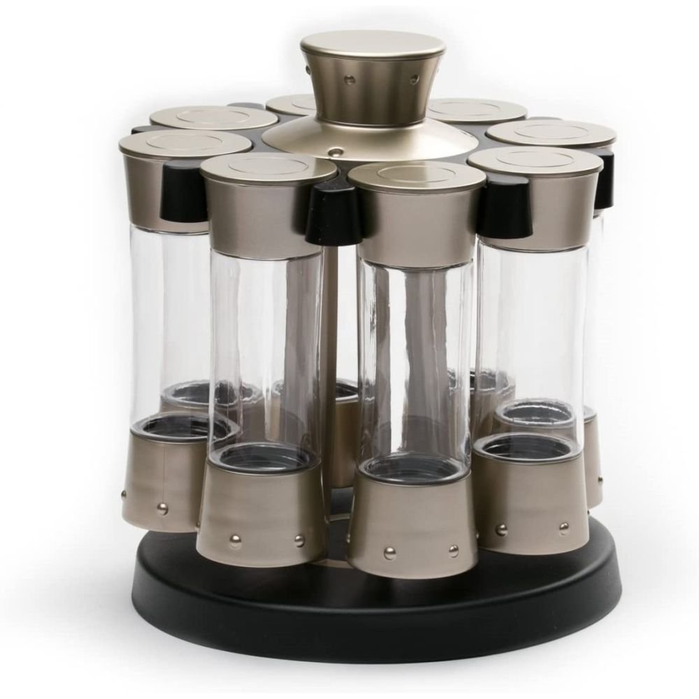 Auto-Measure Spice Carousel » Petagadget  Kitchen gadgets gifts, Kitchen  gadgets, Cooking