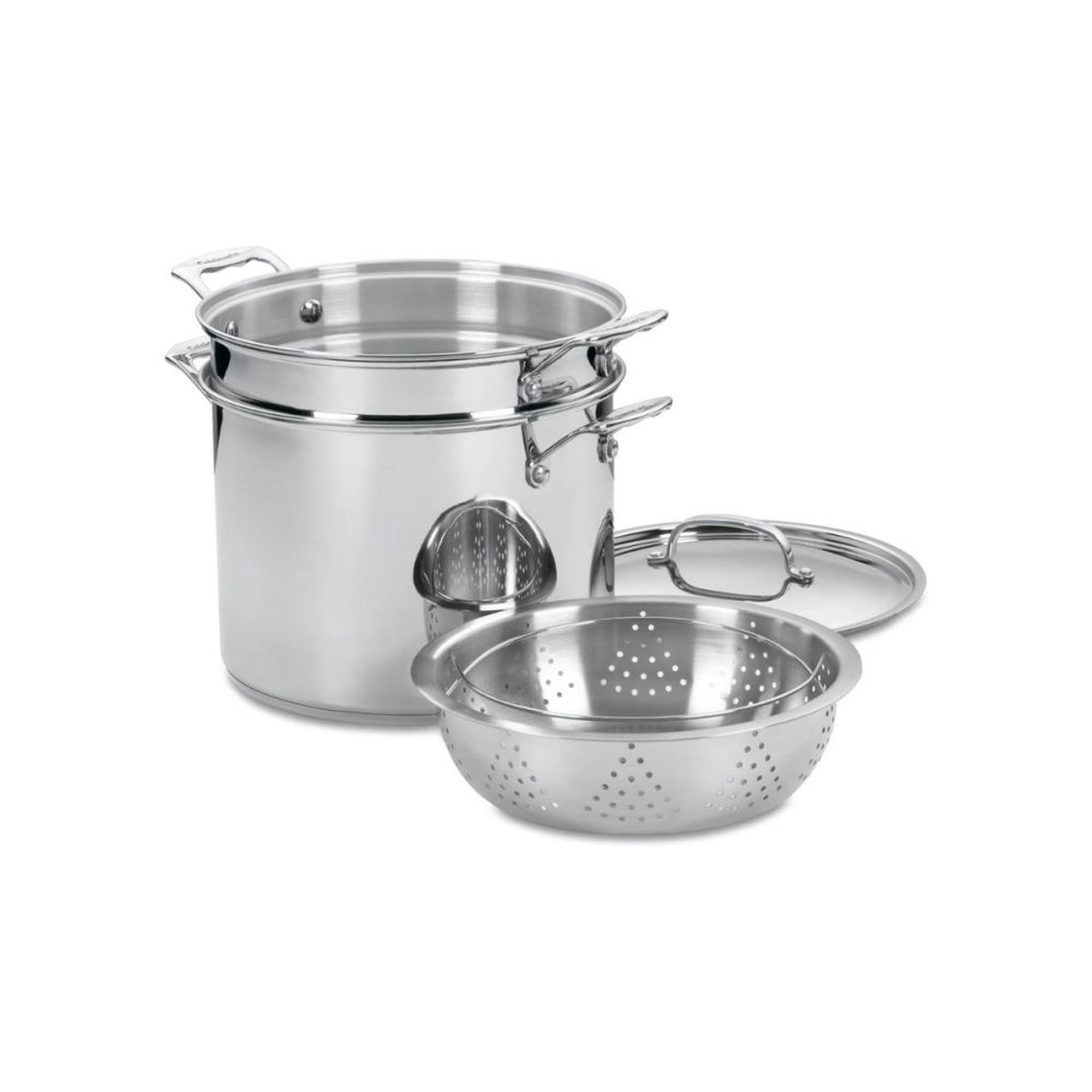 SEE NOTES Cuisinart 11-Piece Cookware Set Chef Stainless Steel