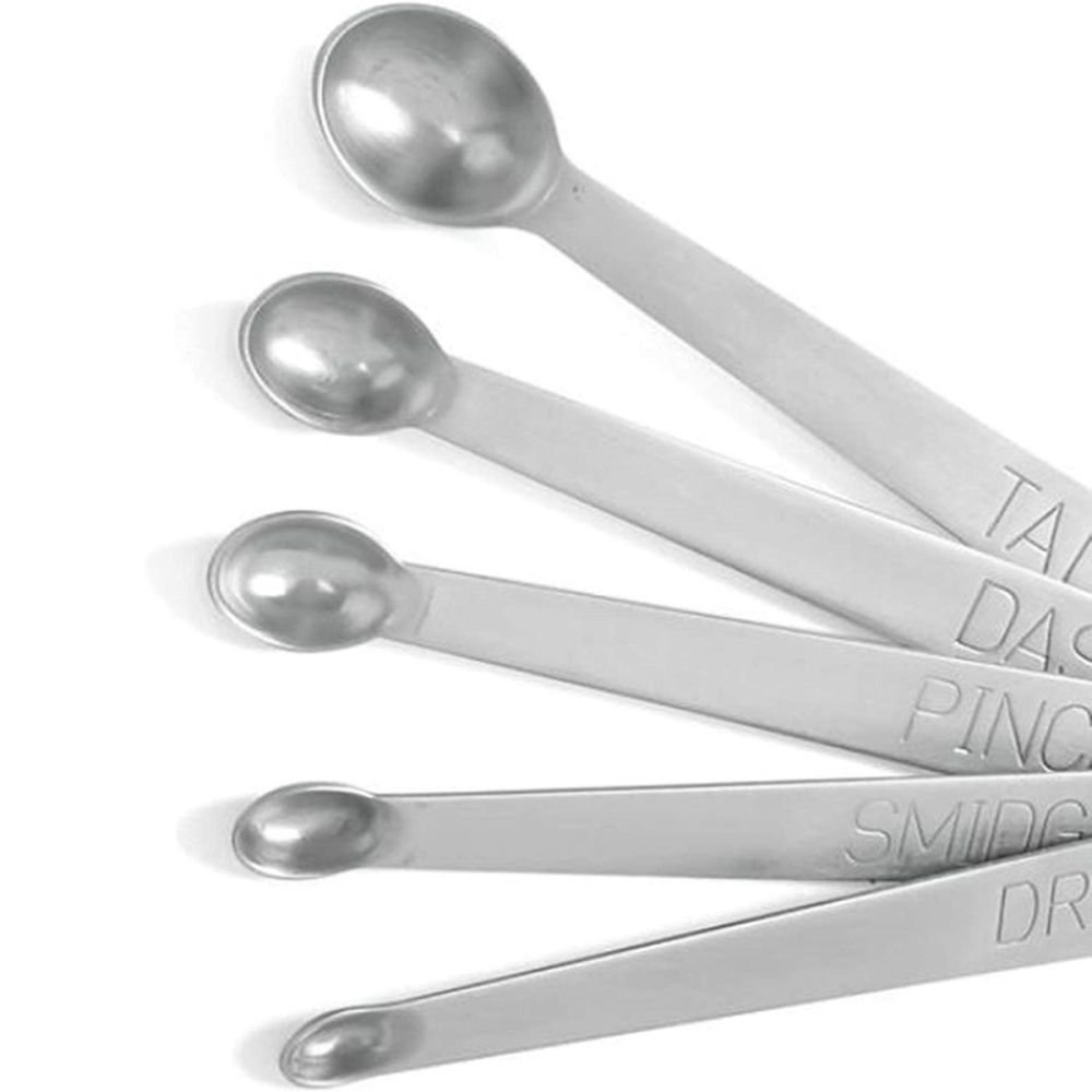 Le Creuset Stainless Steel Measuring Spoons Set of Five
