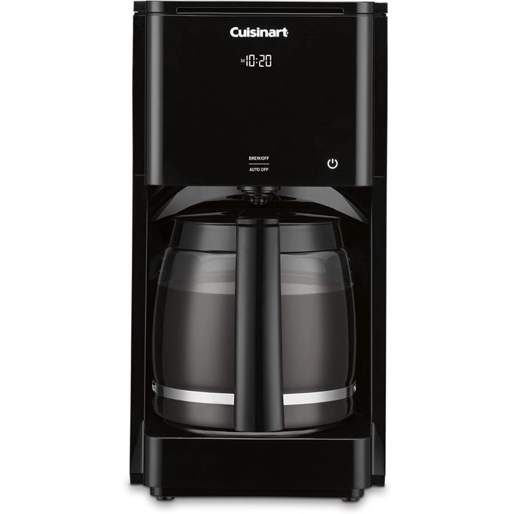 Cuisinart Coffee Plus 12-Cup Coffeemaker & Hot Water System Black+3Year Warranty