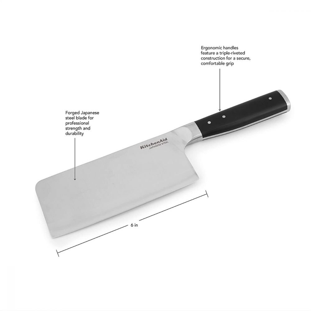 KitchenAid Forged Triple Rivet Cutlery Knife Block Set & Reviews