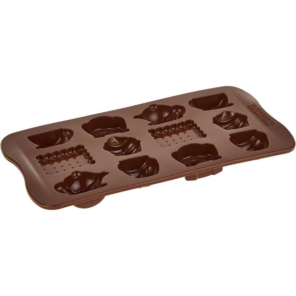 Silikomart Keys Chocolate Silicone Mold