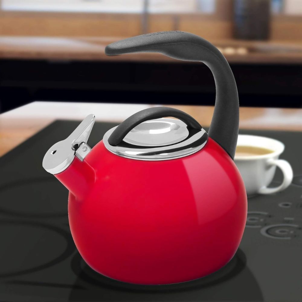 Electric Kettle Chantal Red Tea Kettle Chantal Classic Enamel-On - Main Image