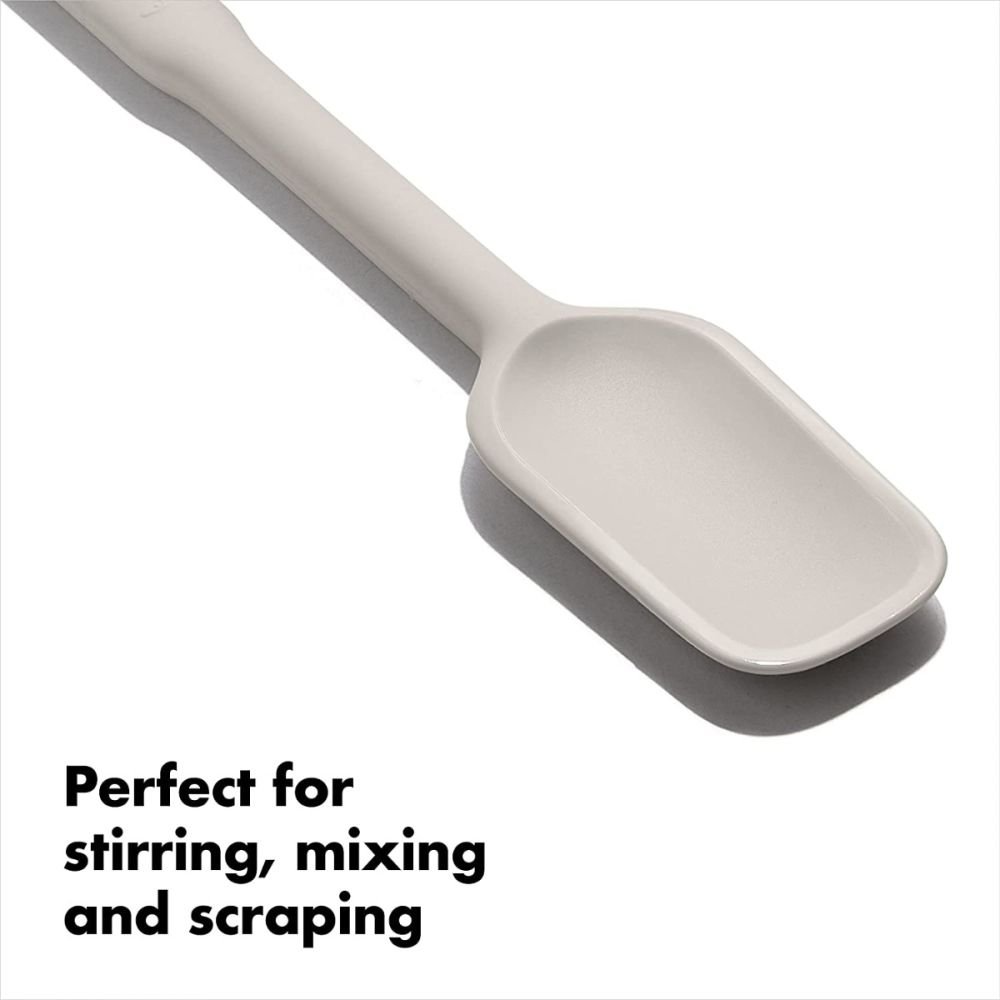 New OXO Good Grips Heavy Black Silicone Utensils - Set of 4 Spoons