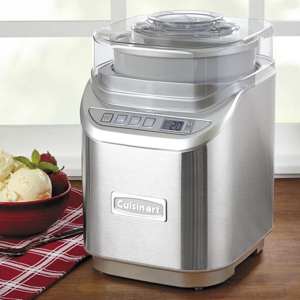 Cool Creations 2 Qt Ice Cream Maker Stainless Steel Cuisinart Everything Kitchens