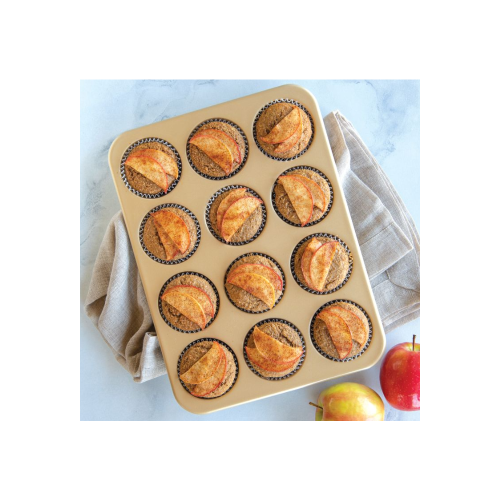 Nordic Ware Naturals Muffin Pan with Lid
