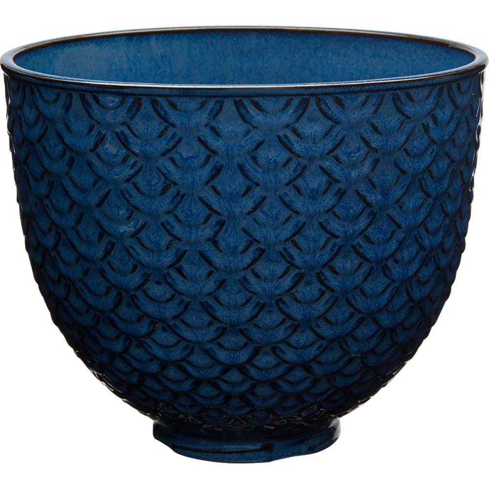 5-Quart Patterned Ceramic Bowl for Tilt-Head Mixers (Ink Watercolor), KitchenAid