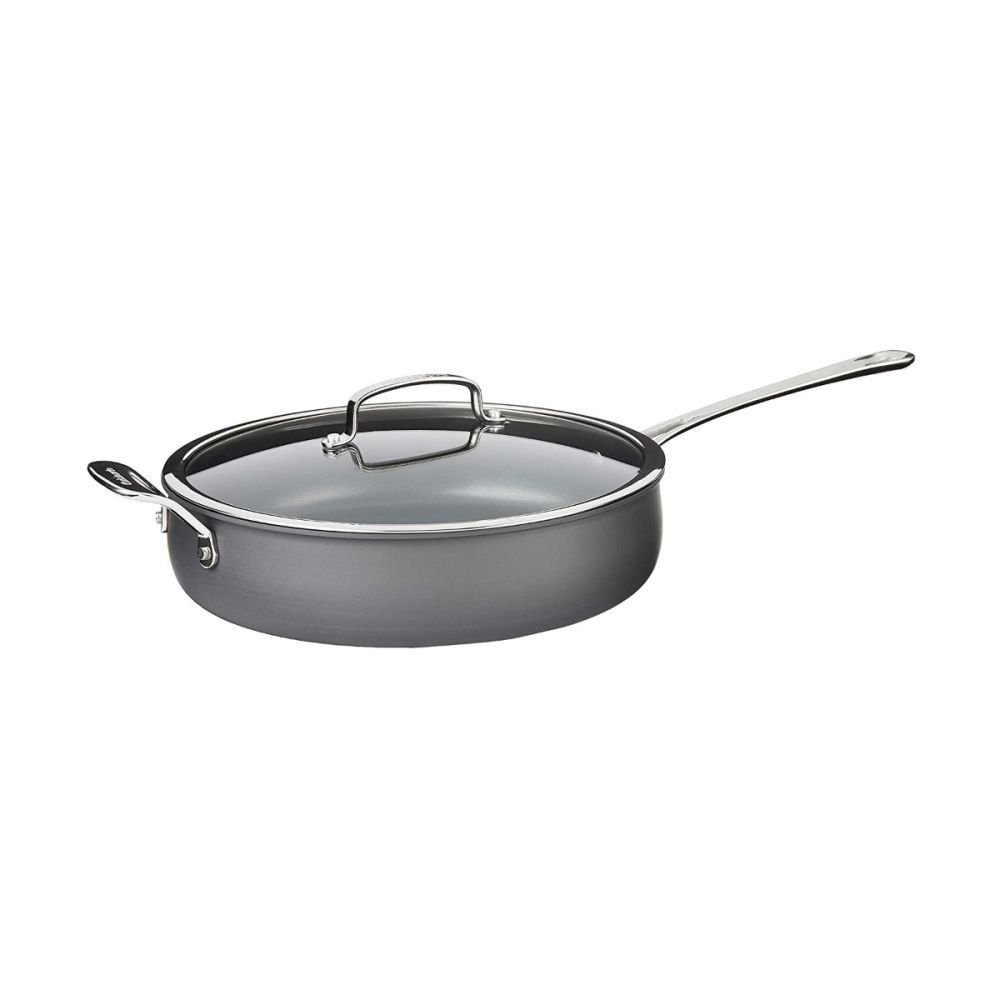 3 Quart Saucepan with Cover - Contour Hard Anodized Cookware