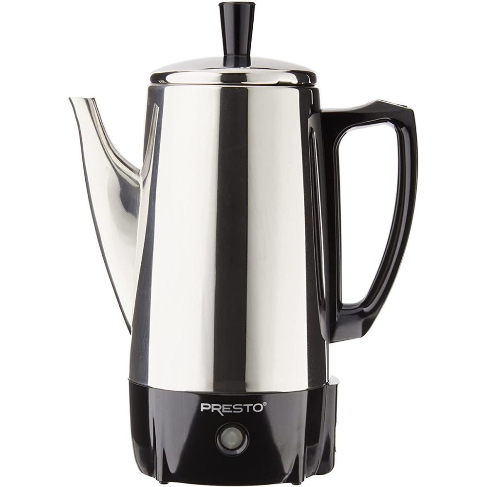 Stainless Steel Electric Coffee Percolator (6-Cup)