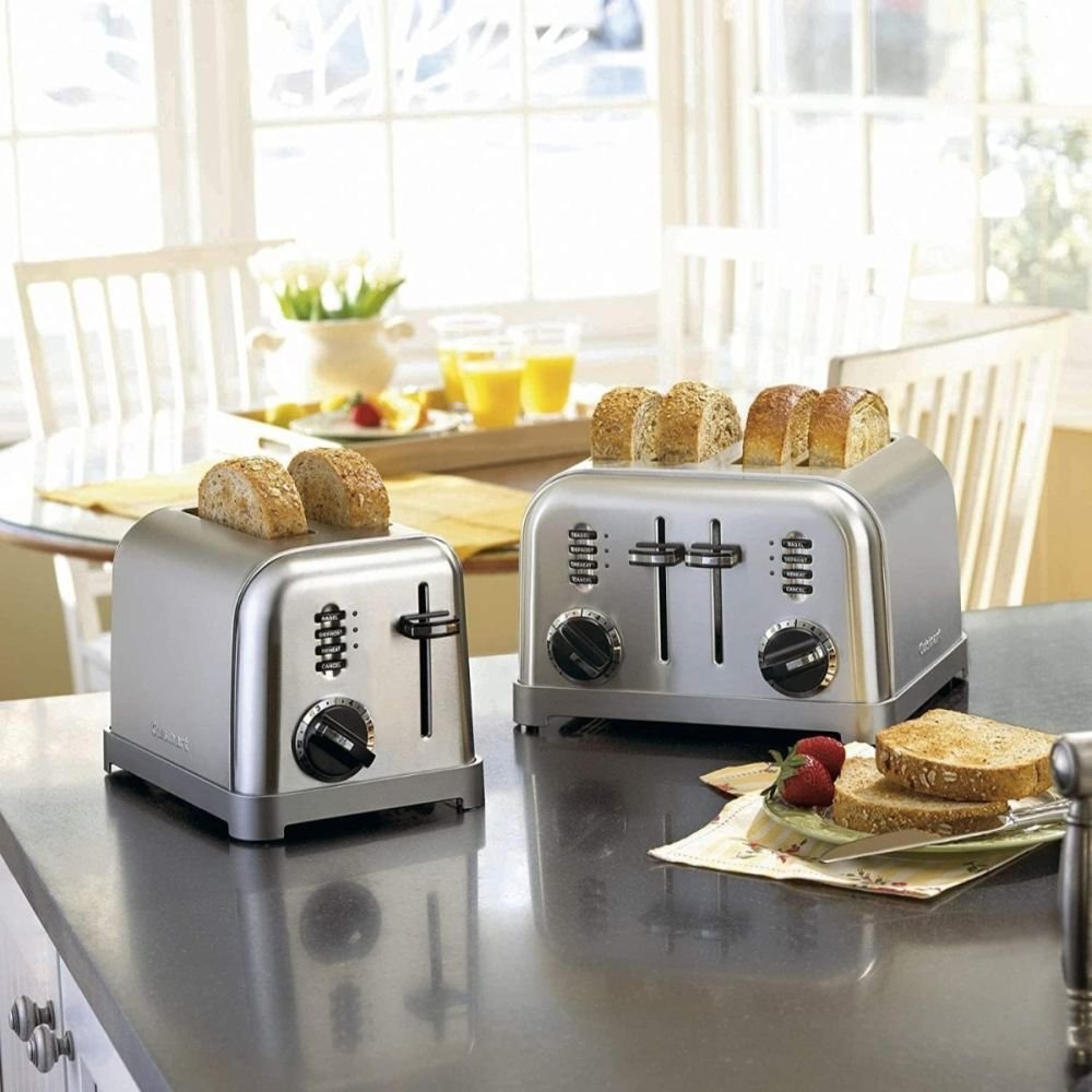Cuisinart CPT-180WP1 Metal Classic Toaster 4-Slice - White