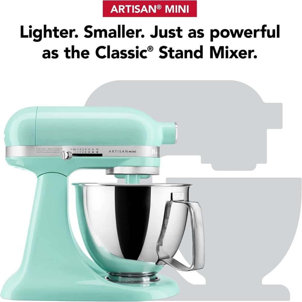 3.5-Quart Artisan Plus Stand Mixer (Ice Blue) | KitchenAid | Everything Kitchens