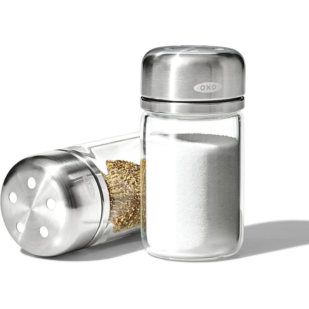  OXO Good Grips Sleek Adjustable Salt and Pepper Mill Set: Home  & Kitchen