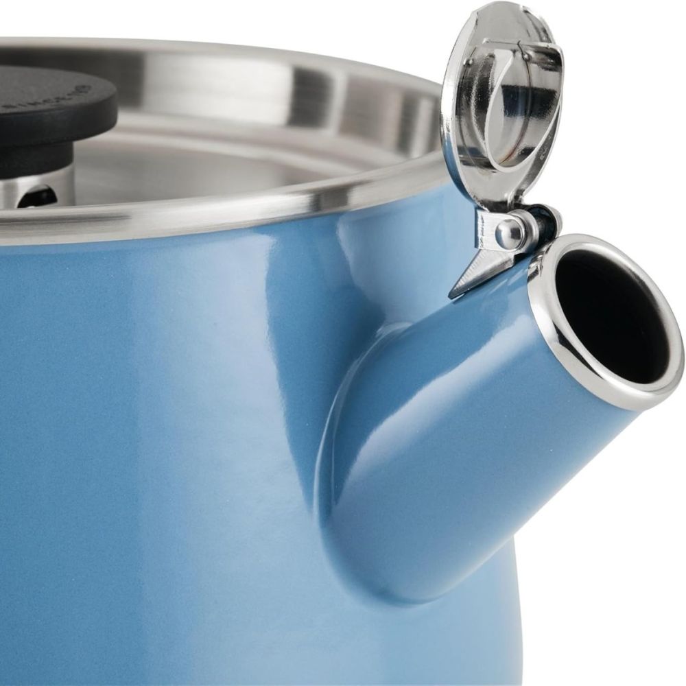 Enamel on Steel 2 Quart Tea Kettle Blue Velvet KitchenAid Everything Kitchens