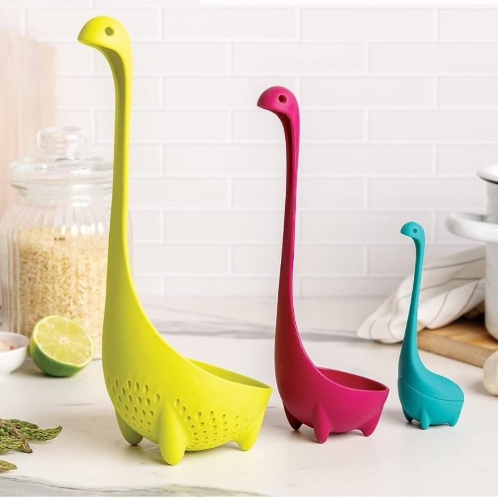 M7STORE Nessie Ladle Spoon with Long Handle, Nessie Ladle Spoon
