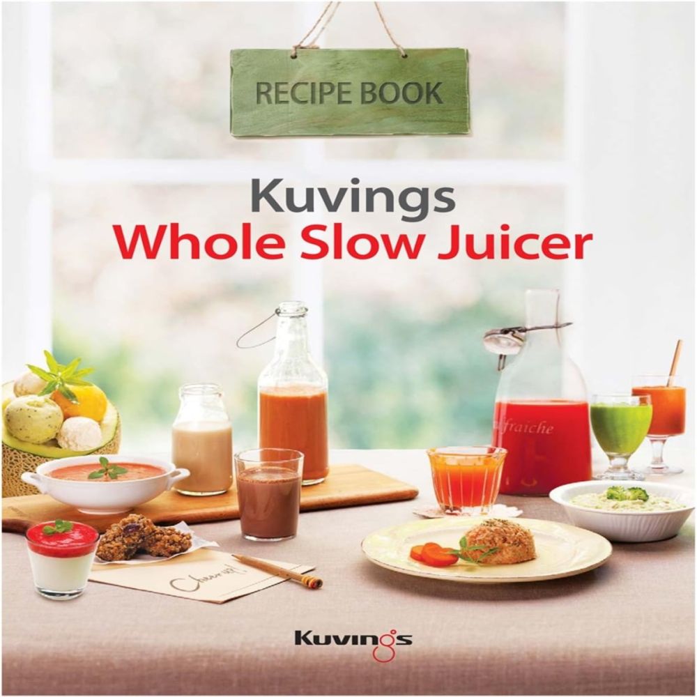Whole-Fruit Slow Masticating Juicer (White) | Kuvings Juicer