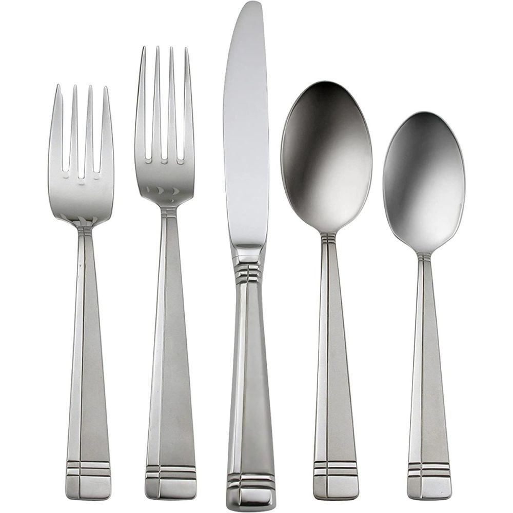 thumbnail image 2 of Oneida Stafford Stainless Steel Flatware – Satin Finish – 18/0 – CHOICE (Used) 2 of 6