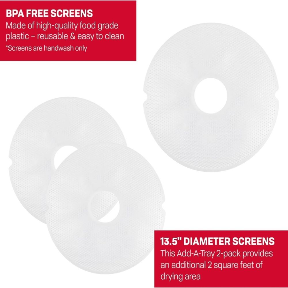 NESCO Dehydrator "Clean a Screen" 2-Pack | 13.5" - Thumbnail 3