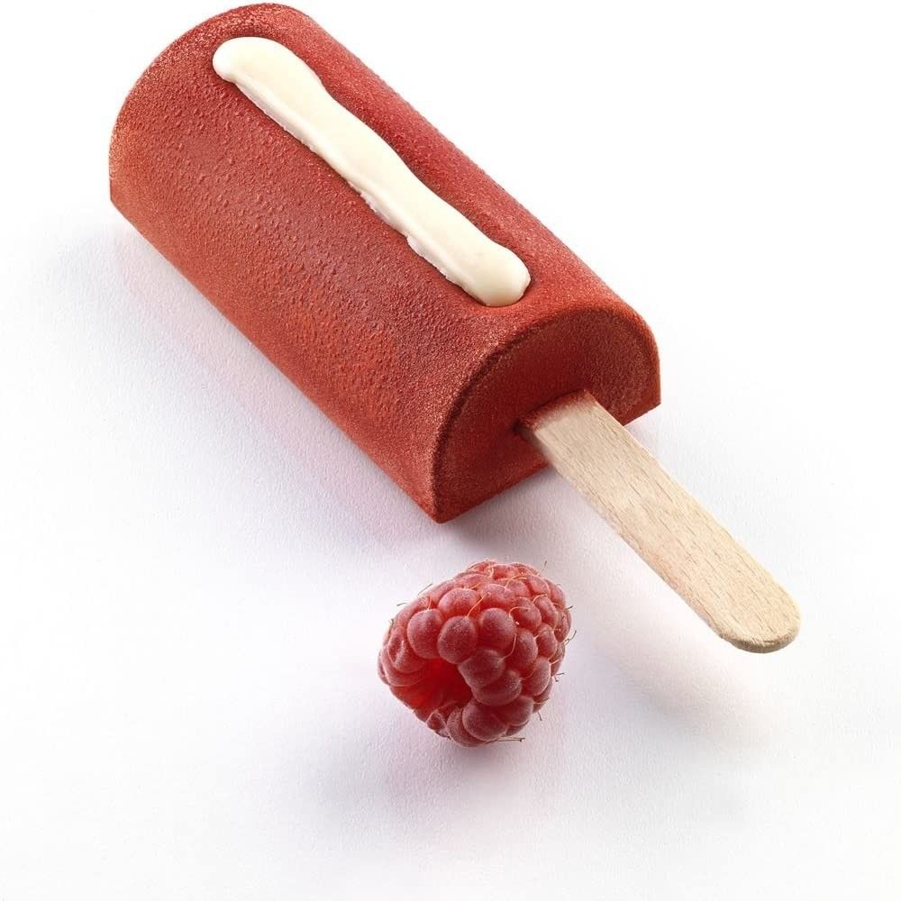 Silikomart Silicone Easy Ice Cream Bar Mold, Set of 2, Chocostick