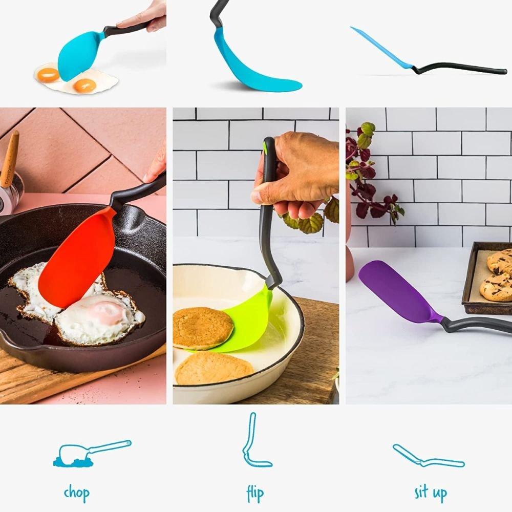 New Silicone Joie Jar Scraper Spatula Mixing tool for Cooking Baking Kitchen