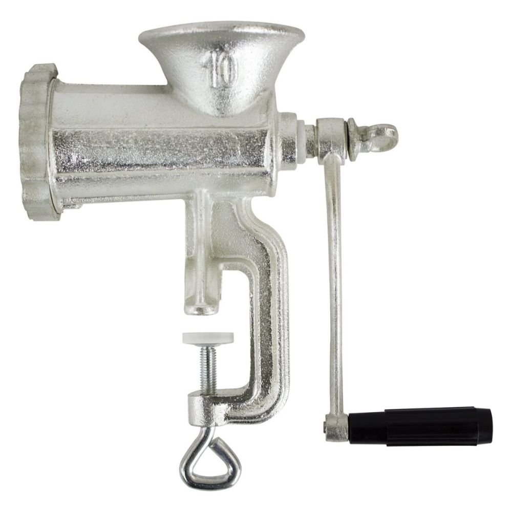 #10 SS Clamp On Hand Meat Grinder