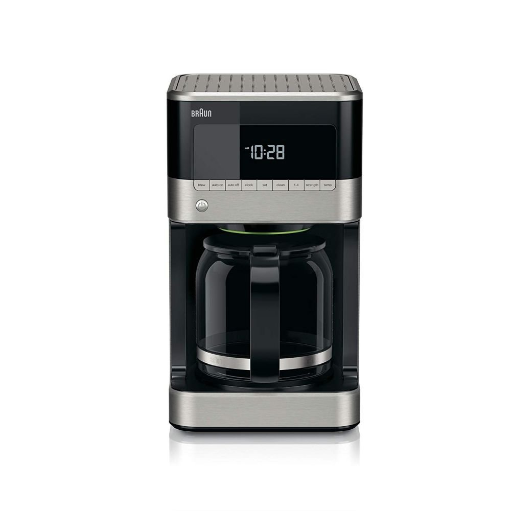 BrewSense 12-Cup Drip Coffee Maker - White, Braun
