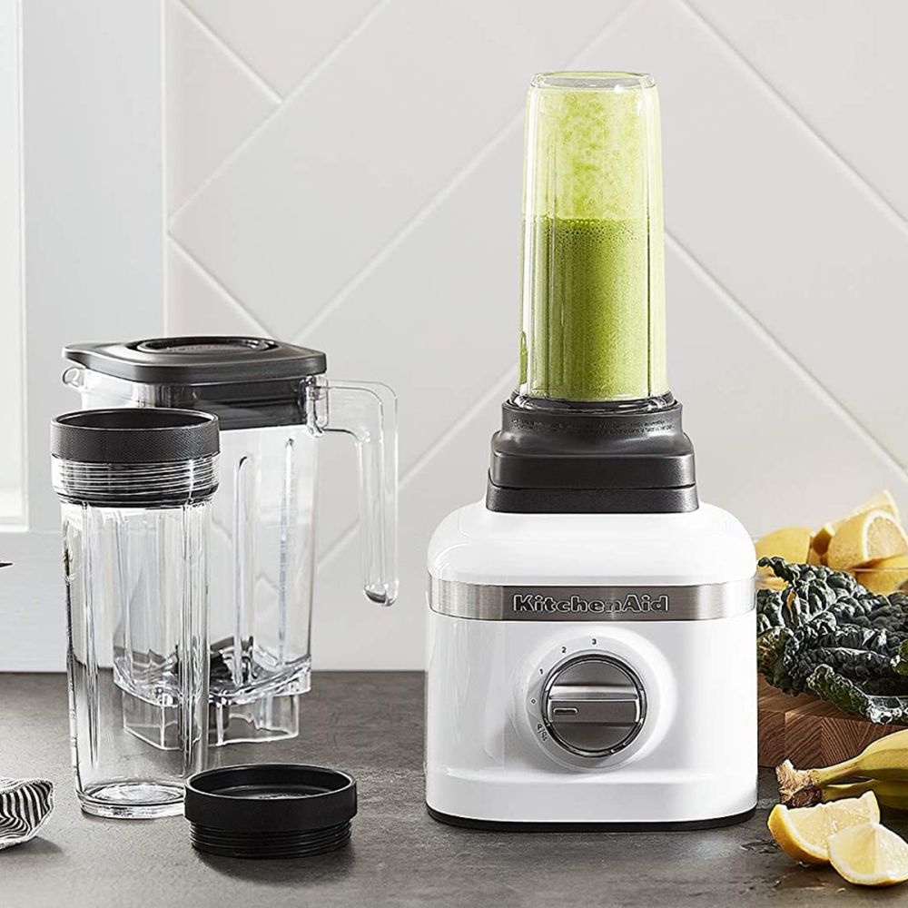 Kitchenaid k400 blender white discount