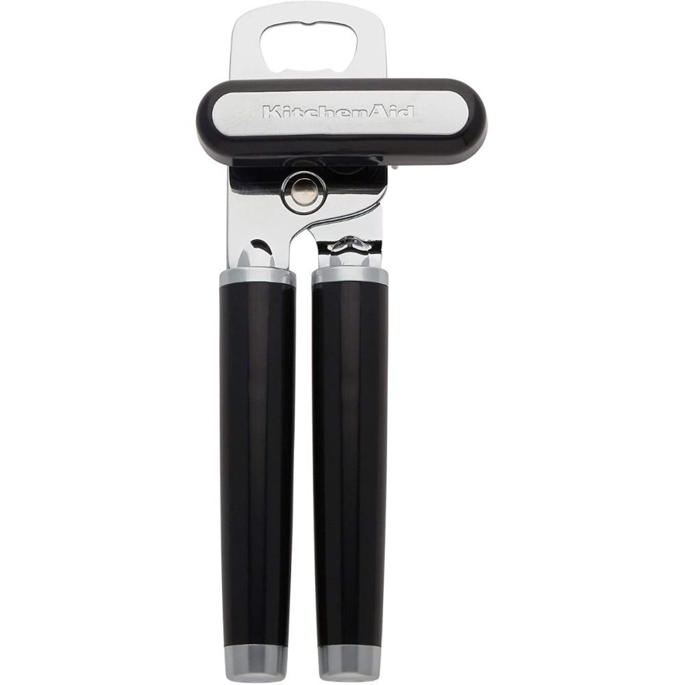 OXO Good Grips Chrome Black/Silver Rubber/Stainless Steel Manual Can Opener