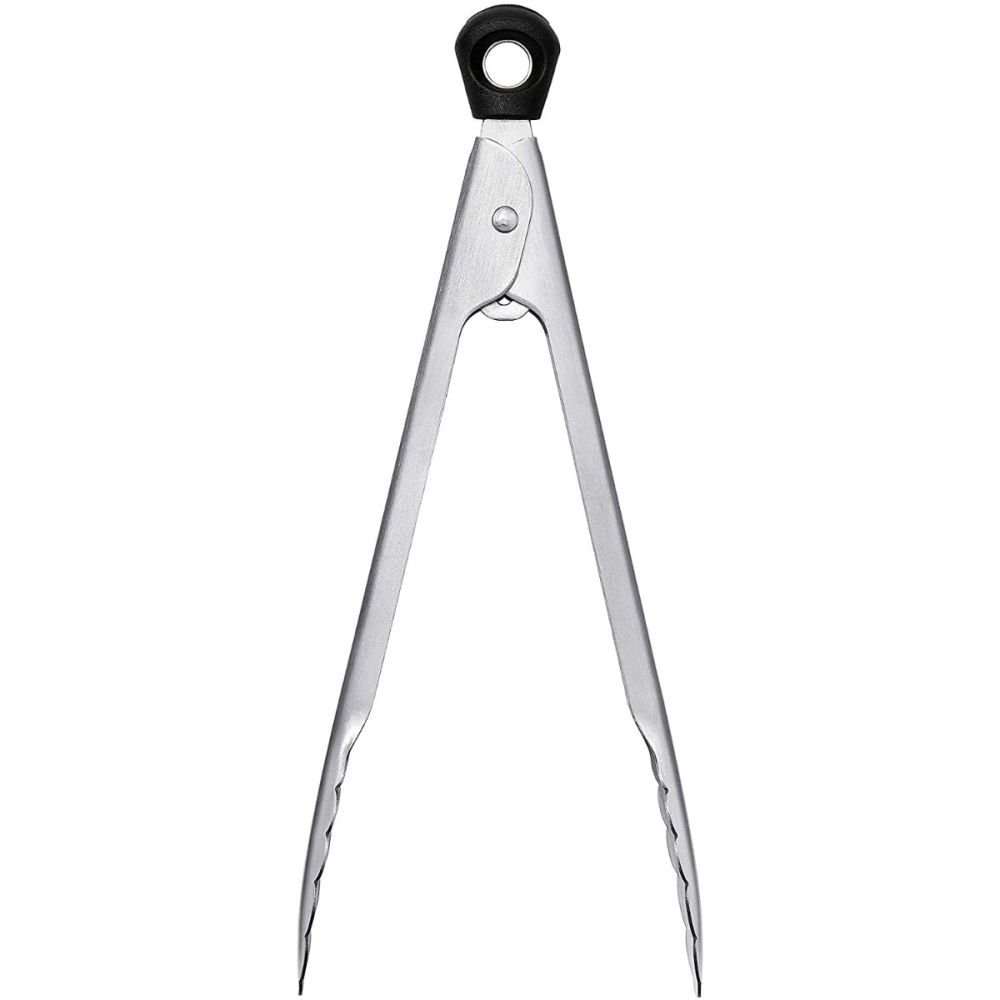 OIULO Small Tongs For Cooking,7 inch Kitchen Mini Tongs with