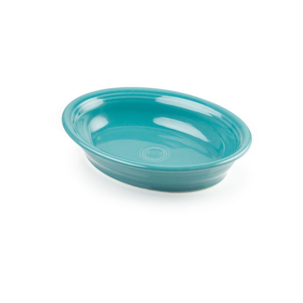40oz Oval Vegetable Bowl (Turquoise) | Fiesta® | Everything Kitchens