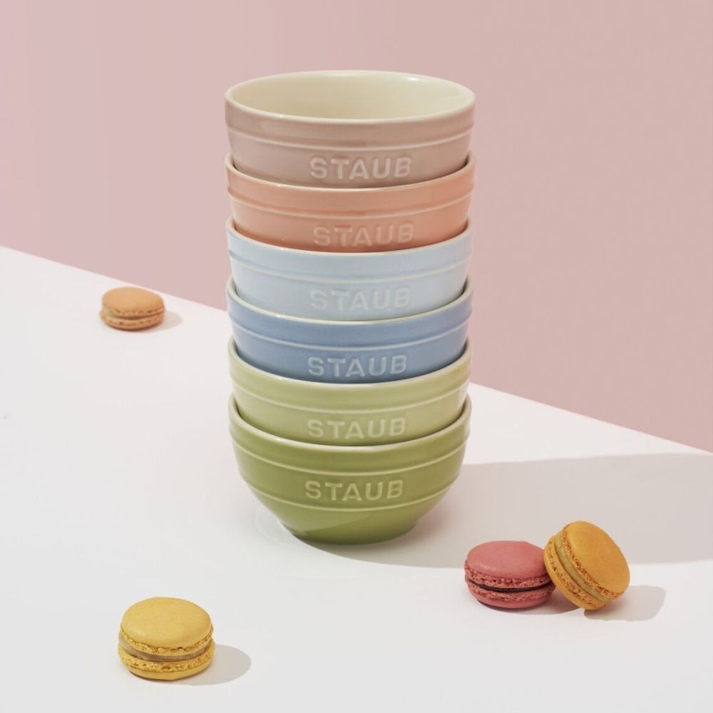 6 popular pastel ceramic macaroons