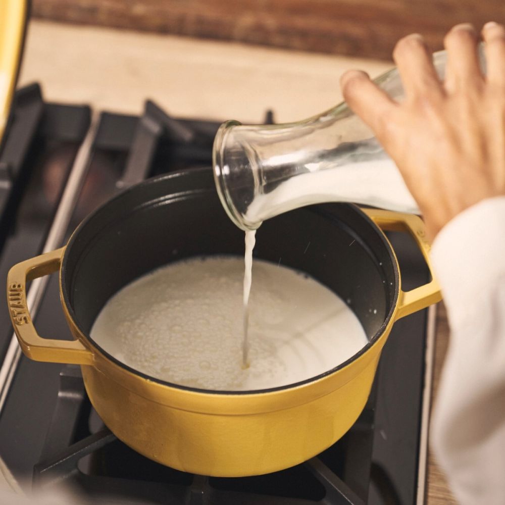 Staub 5.5 Qt. Round Dutch Oven | Citron