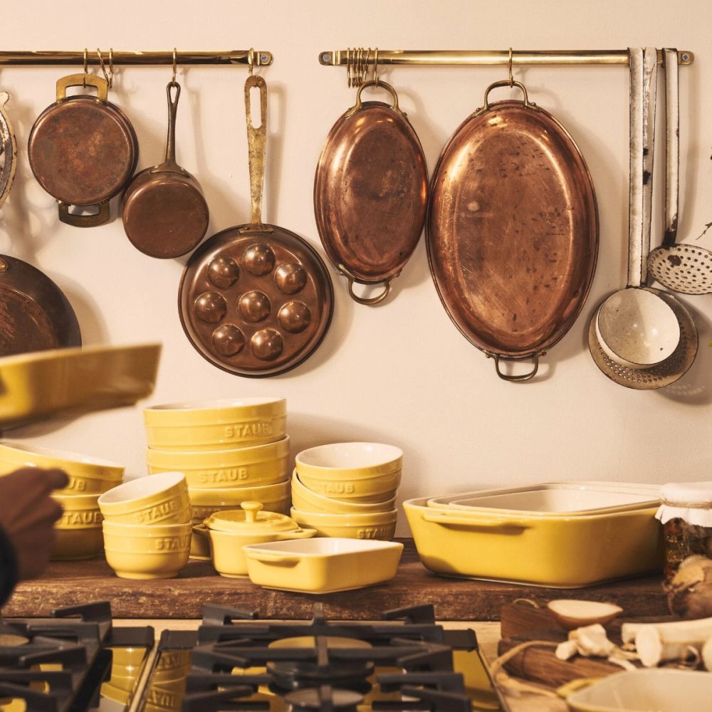 2-Piece Rectangular Baking Dish Set (Citron) | Staub | Everything