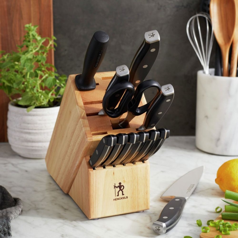 Forged Premio 13-Piece Knife Block Set | Henckels | Everything