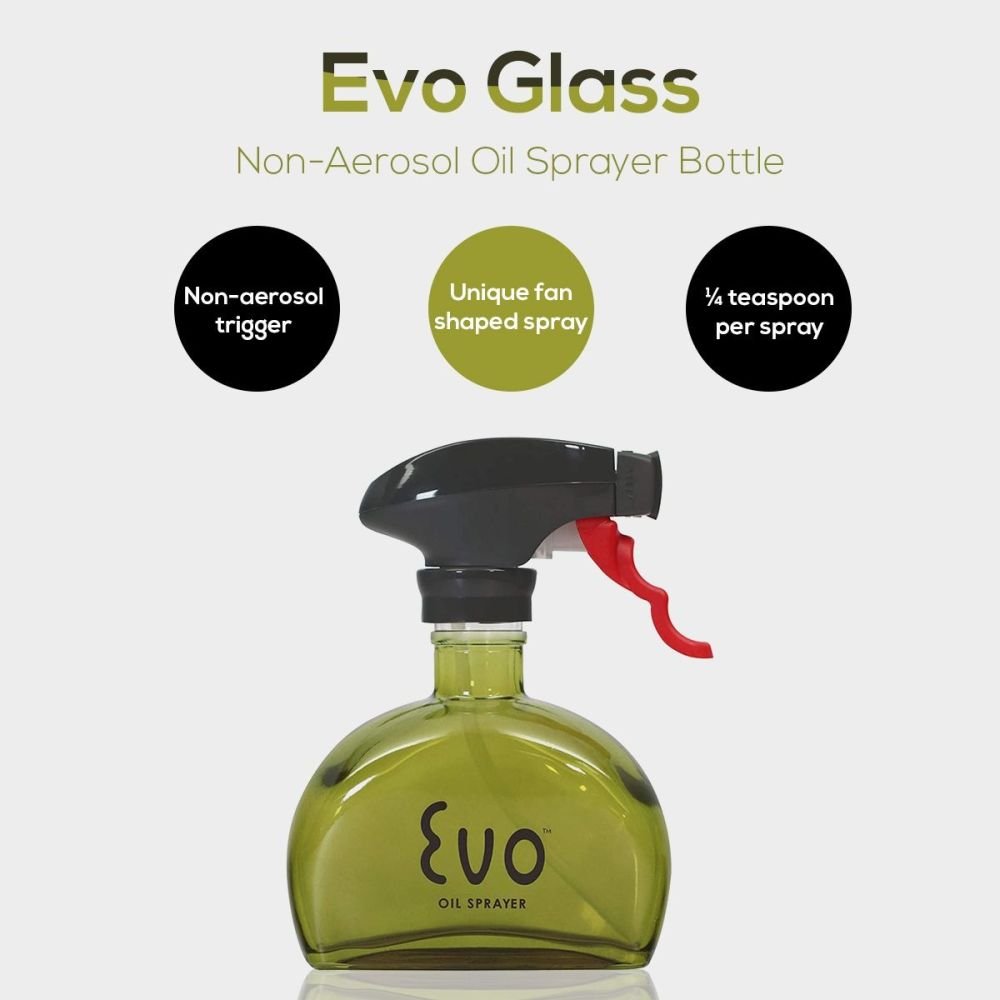 Bormioli Rocco Fiori Glass Olive Oil Bottle | 17oz (0.5L)