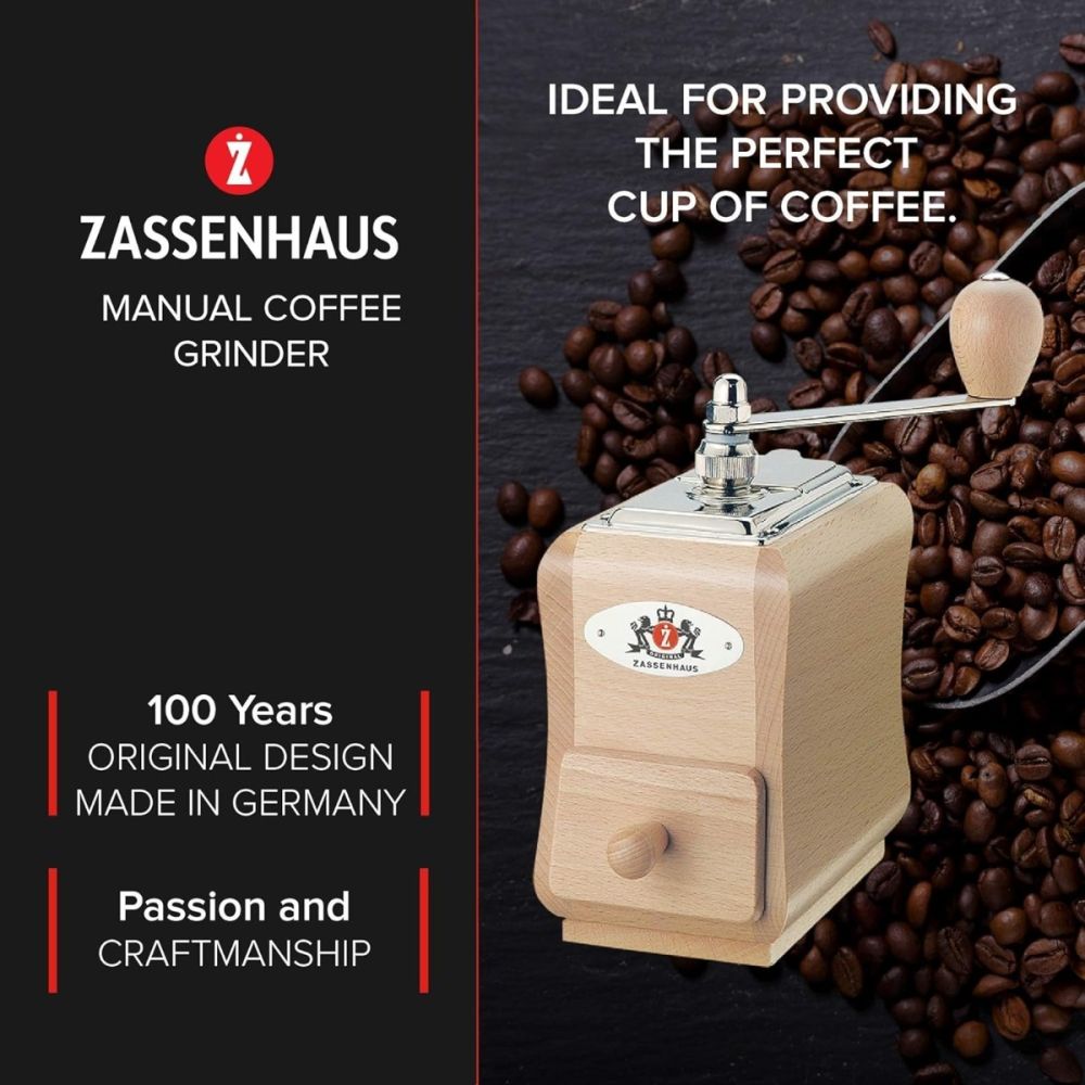 Zassenhaus Santiago Manual Coffee Mill - Thumbnail 5