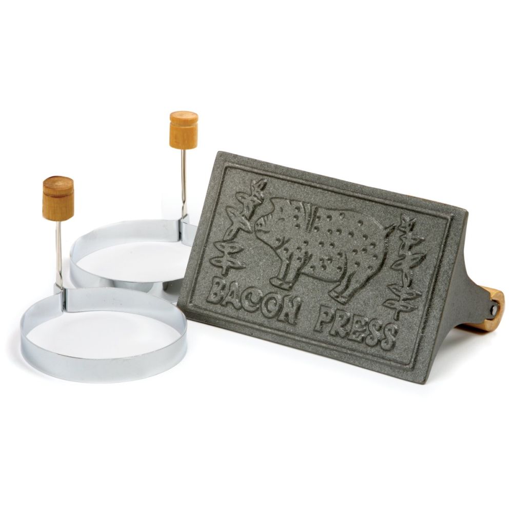 Norpro Bacon Press and Egg Ring Set