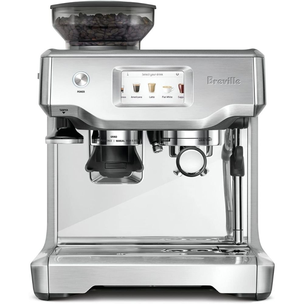 Beginner Espresso Machine and Grinder Bundle, Breville Bambino Plus
