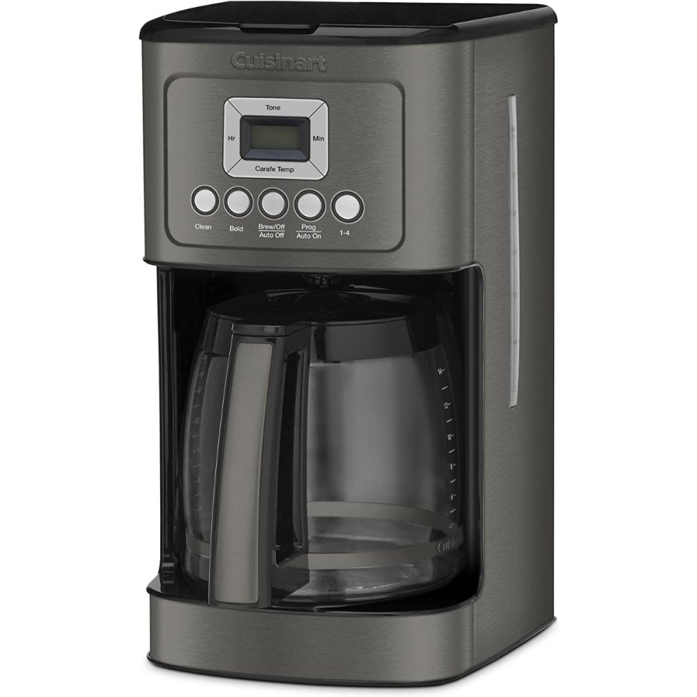 14 Cup Programmable Coffee Maker Black Stainless Cuisinart Everything Kitchens