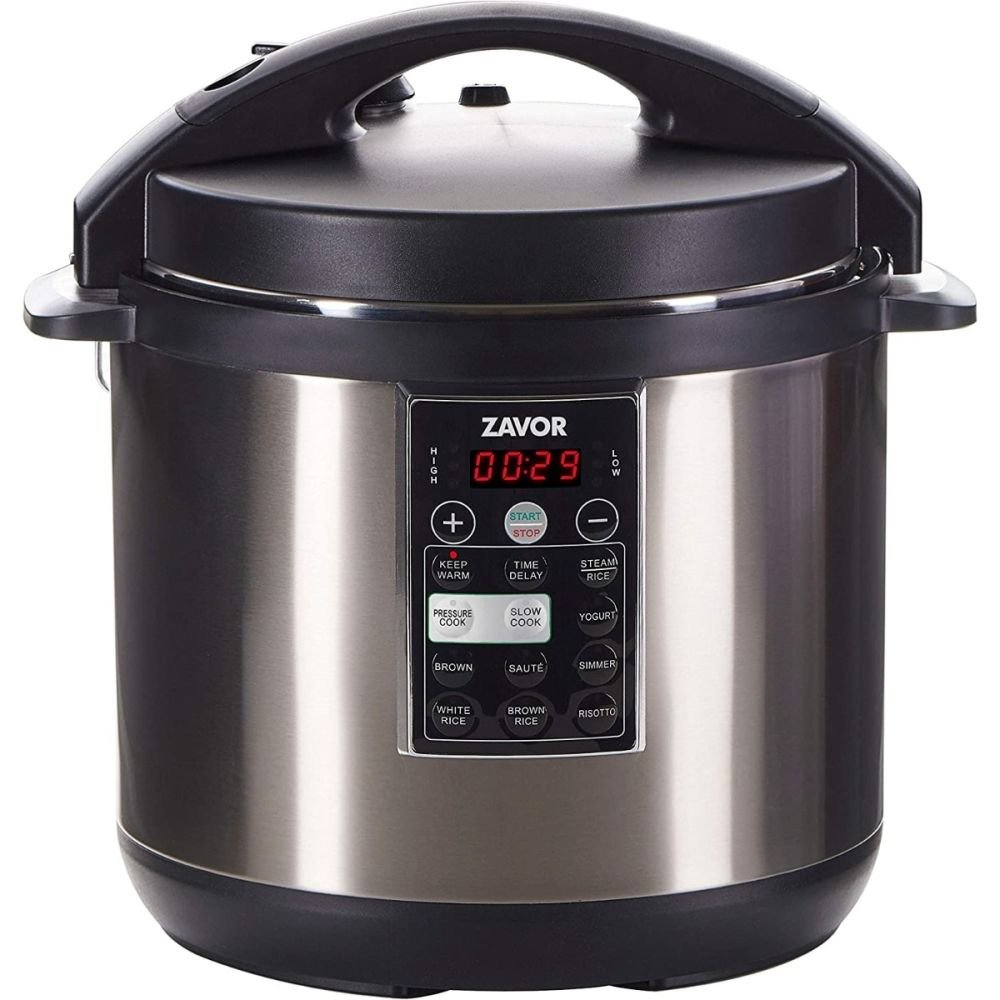 ZAVOR 10-Quart Stainless Steel Stove-Top Pressure Cooker in the