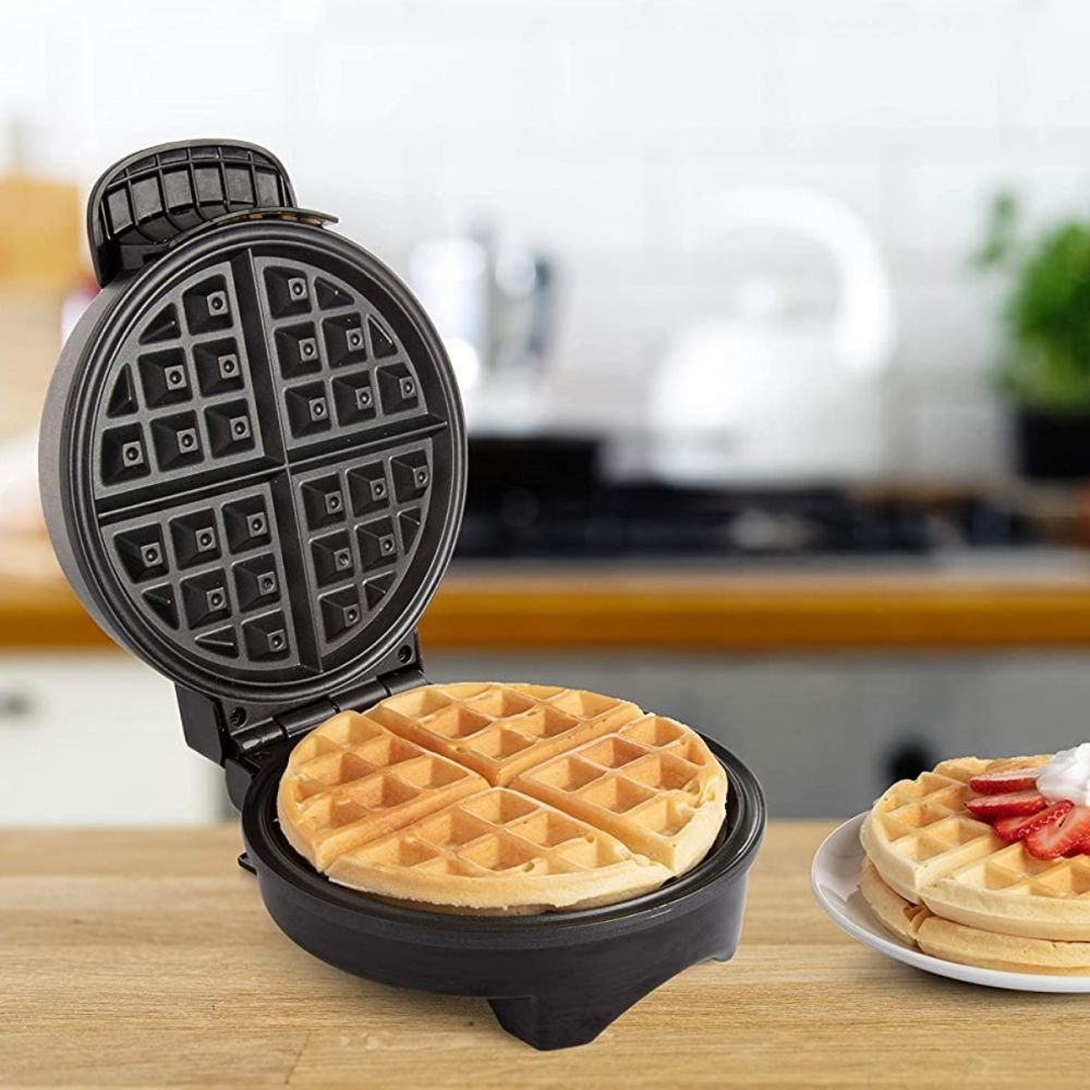 CucinaPro Four Square Belgian Waffle Maker, xl Stainless Steel