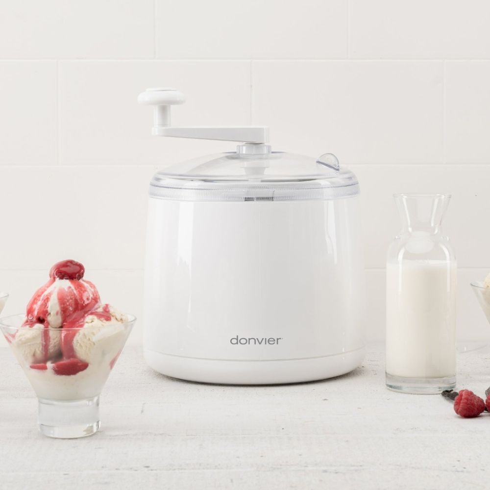 Donvier Ice Cream Maker (White) Cuisipro Everything Kitchens