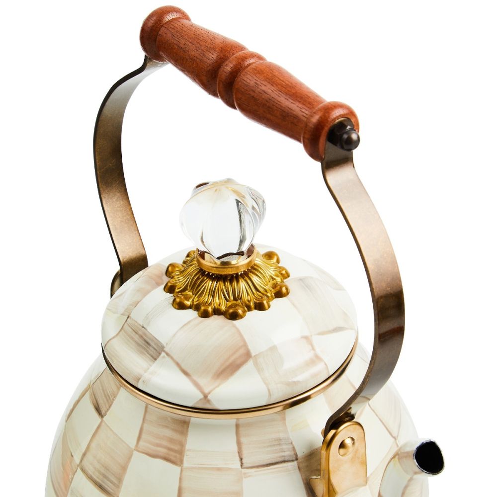 MacKenzie-Childs Tea Kettle - Thumbnail 4