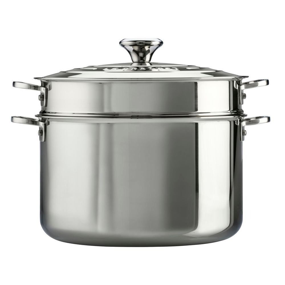 Signature Stainless Steel 9-Quart Stockpot with Lid and Deep