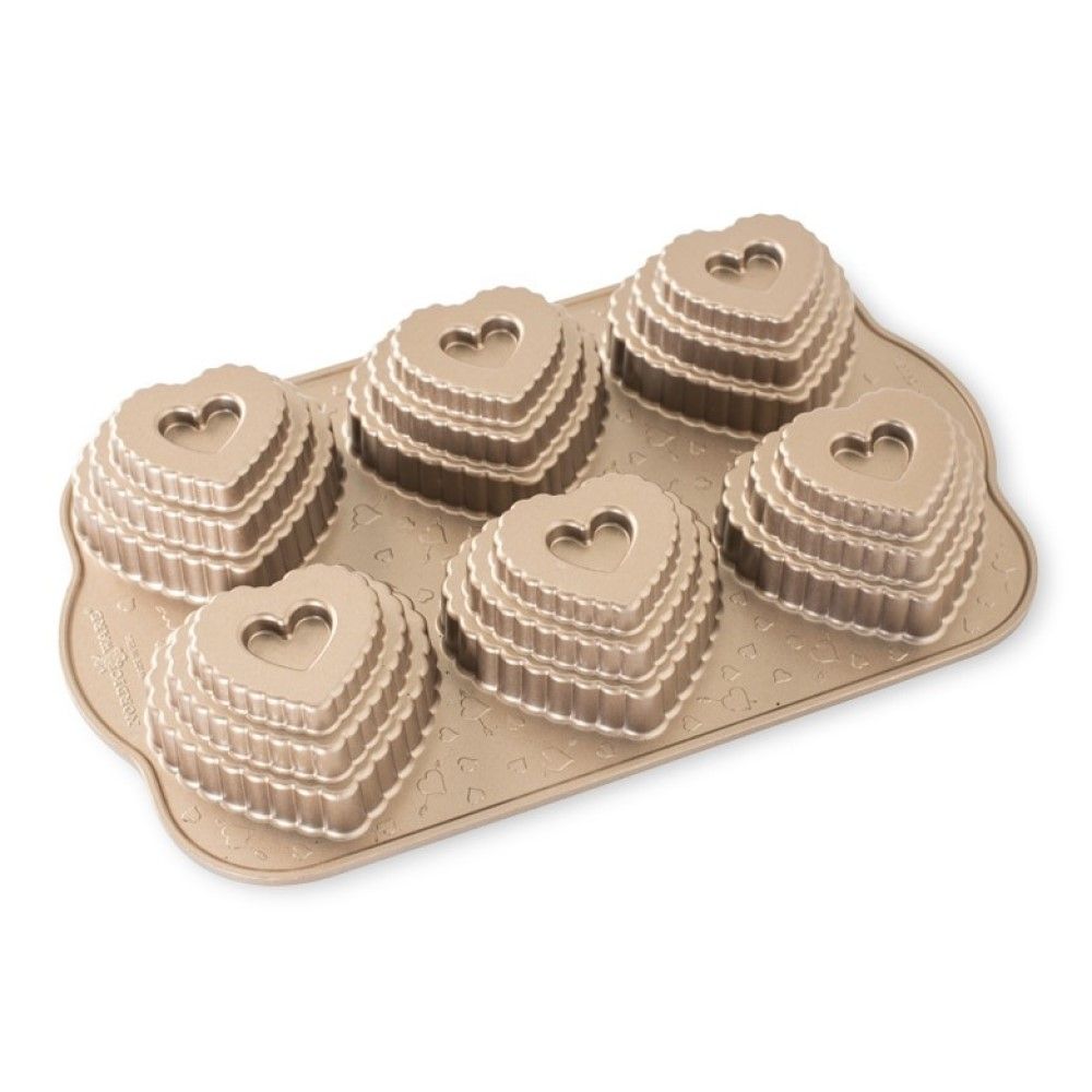 Tiered Heart Cakelet Pan (90937) Nordic Ware Everything Kitchens
