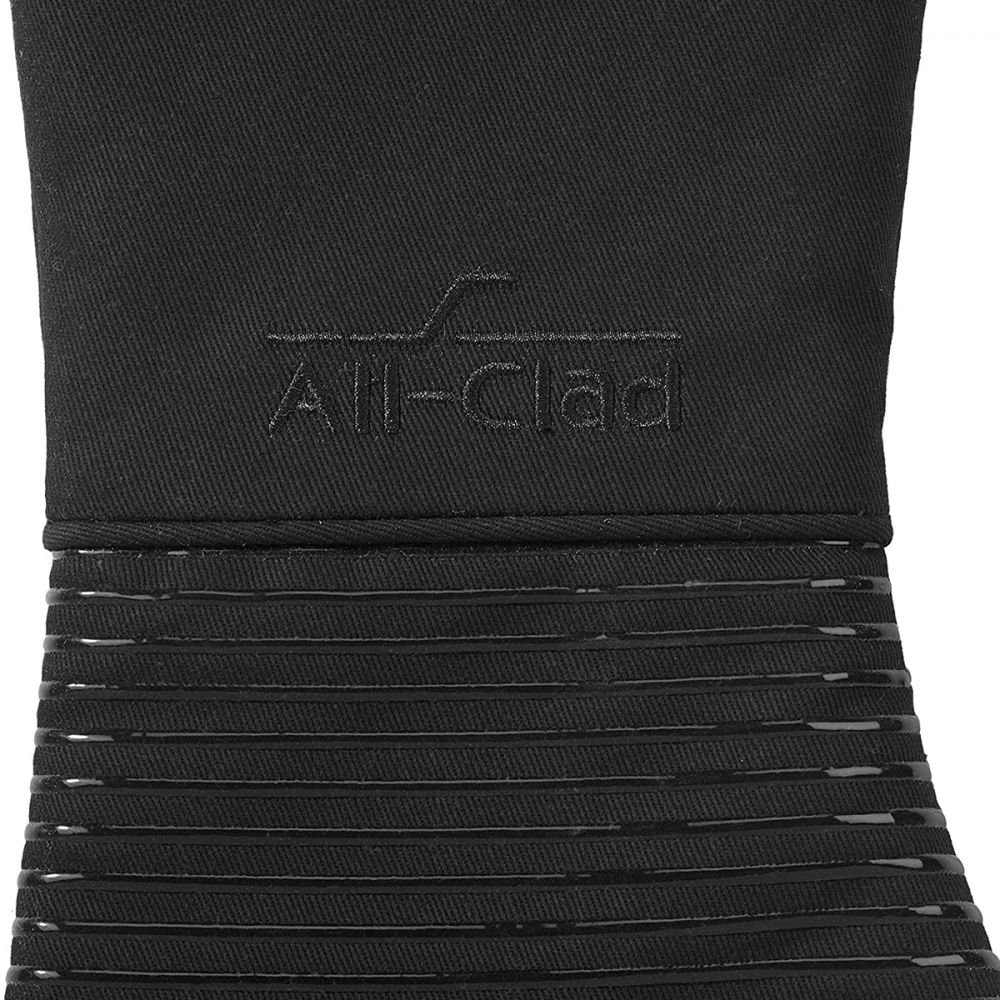 All Clad Silicone Oven Mitt, 1 Pack, Pewter